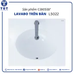 Chậu Lavabo Treo Tường CAESAR L5022