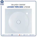 Chậu Lavabo Treo Tường CAESAR LF5038