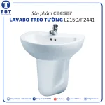 Chậu Lavabo Treo Tường CAESAR L2150+P2441
