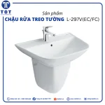 Chậu Rửa Treo Tường INAX L-297V(EC/FC)