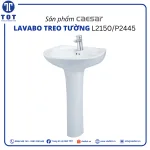 Chậu Lavabo Treo Tường CAESAR L2150-P2445