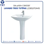 Chậu Lavabo Treo Tường CAESAR L2365+P2445