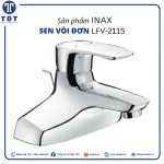 Vòi Lavabo Nóng Lạnh INAX LFV-211S