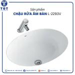 Chậu Rửa Âm Bàn INAX L-2293V