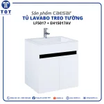 Lavabo Tủ Treo Tường CAESAR LF-5017+EH15017AV