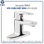 Vòi Lavabo Đặt Bàn Nóng Lạnh INAX LFV-1111S