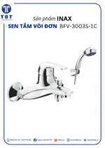 Sen Tắm Đơn Nóng Lạnh INAX BFV-3003S-1C