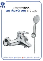 Sen Tắm Đơn Nóng Lạnh INAX BFV-223S