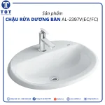 Chậu Rửa Dương Bàn INAX AL-2395V(EC/FC)