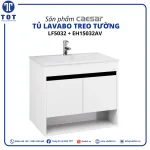 Lavabo Tủ Treo Tường CAESAR LF5032+EH15032AV