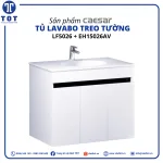 Lavabo Tủ Treo Tường CAESAR LF5026+EH15026AV