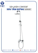Sen Tắm Đứng CAESAR S668C