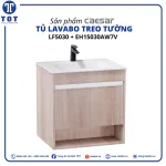 Lavabo Tủ Treo Tường CAESAR LF5030+EH15030AW7V