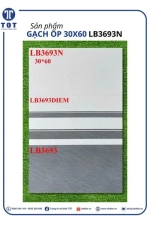 Gạch Ốp Tường 30x60 LONG HẦU LB3693N