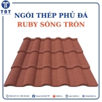 Ngói Thép Phủ Đá Ruby Sóng Tròn