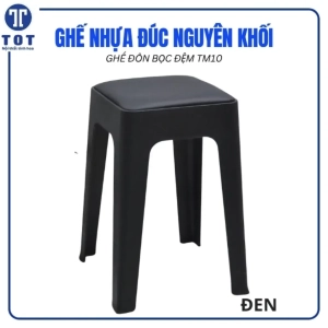 ghe-don-boc-dem-tm10-mau-den