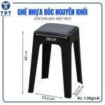 Ghế Nhựa Đôn Bọc Đệm TM10