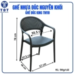 Ghế King đúc lỗ TM18