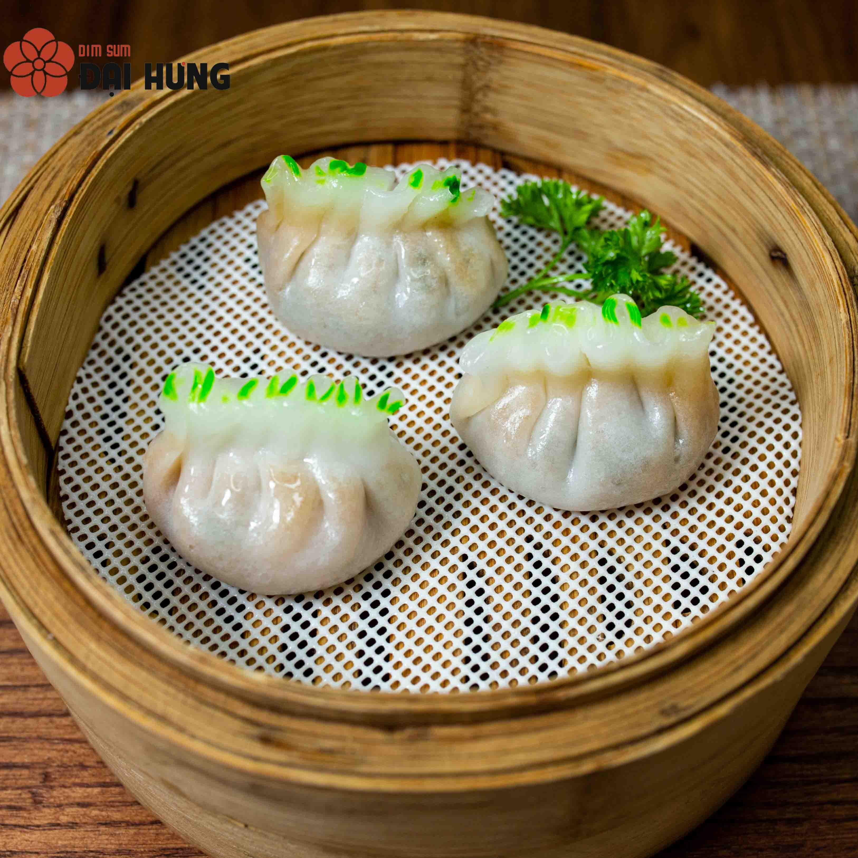 Há cảo nhân có thành phần rau chân vịt Đại Hưng mang mùi vị riêng