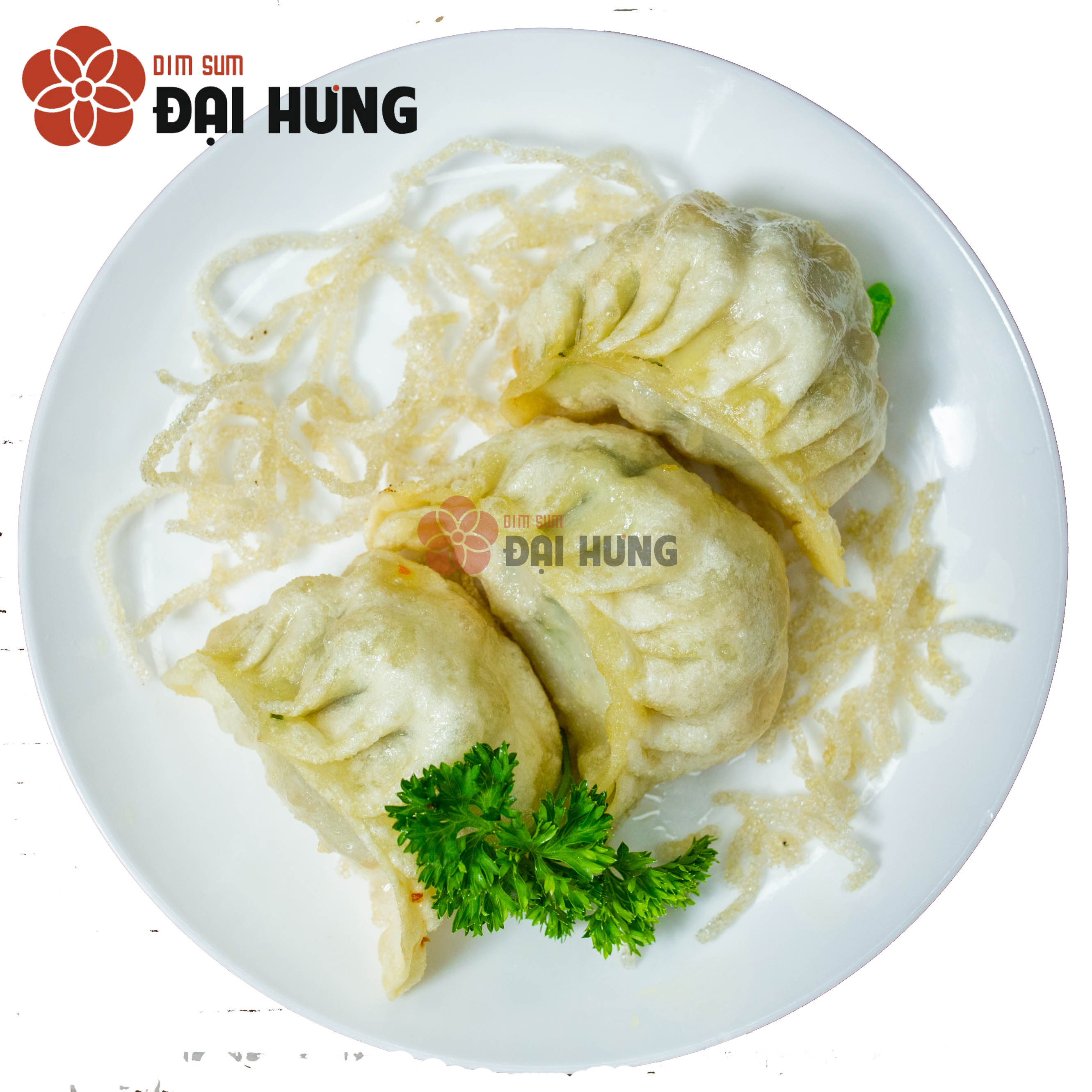 Bánh bao lá hẹ chiên mang hương vị riêng biệt