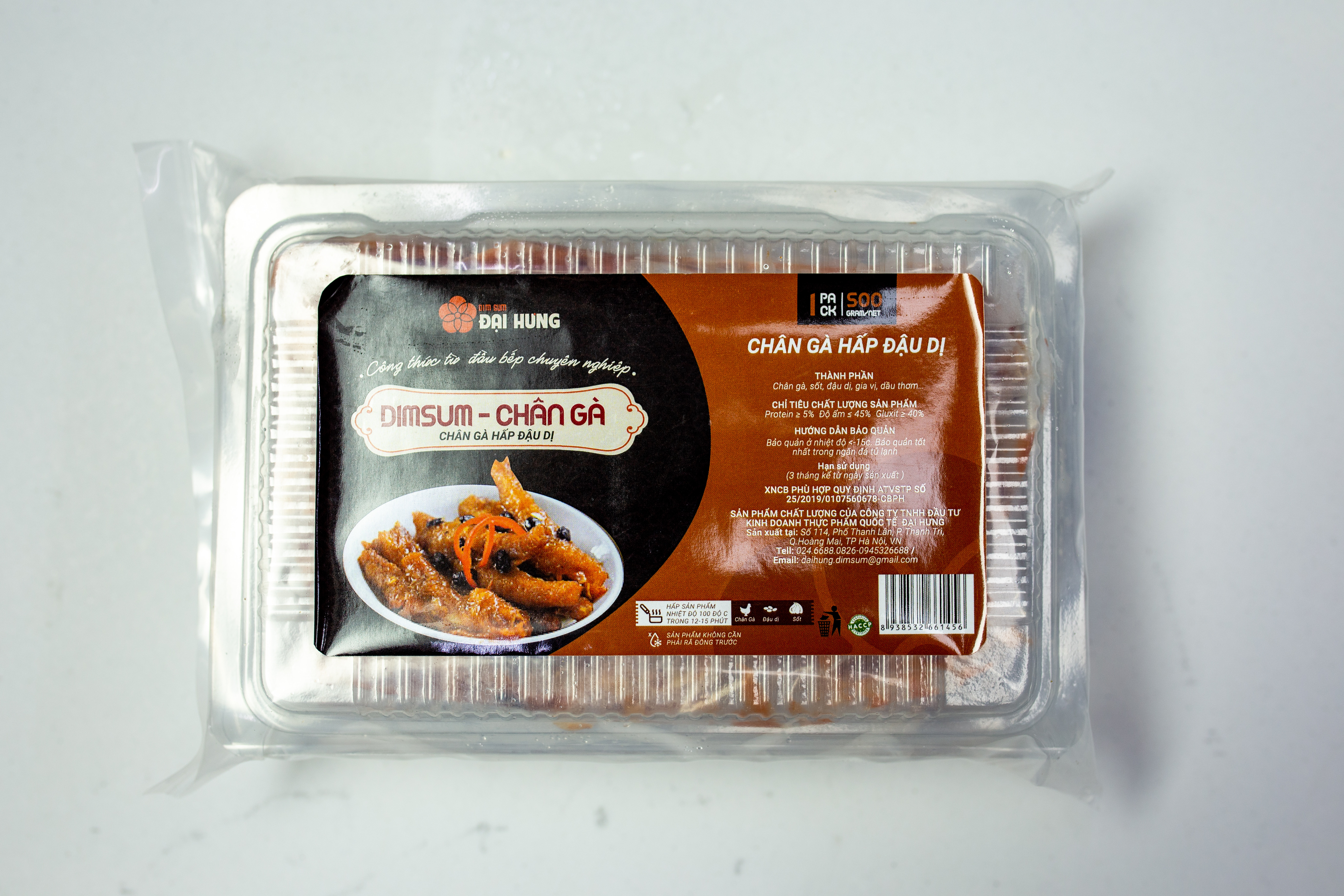 Bảo quản chân gà hấp đậu dị theo đúng điều kiện nhiệt độ