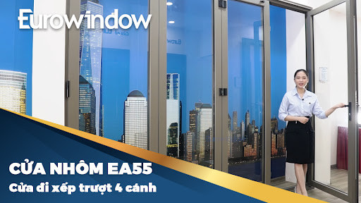 Thương hiệu cửa nhôm 4 cánh Eurowindow chất lượng cao hàng đầu Việt Nam
