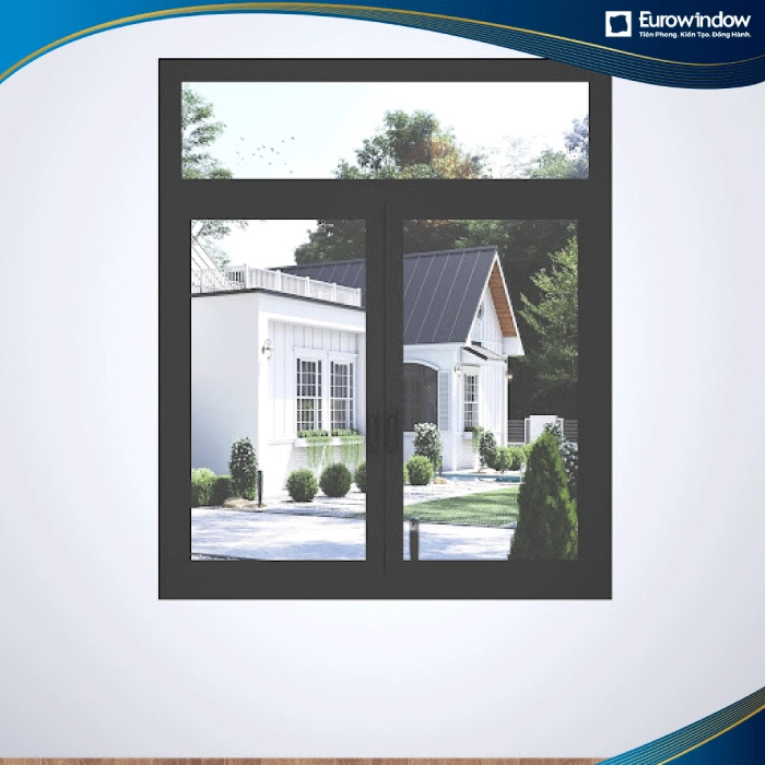 Cửa nhôm Eurowindow chất lượng vượt trội, sử dụng không lo bị xệ