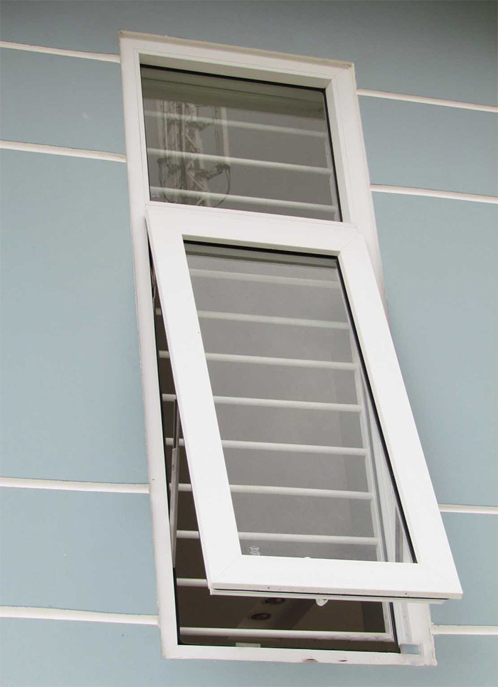 Cửa sổ nhôm 1 cánh mở hất