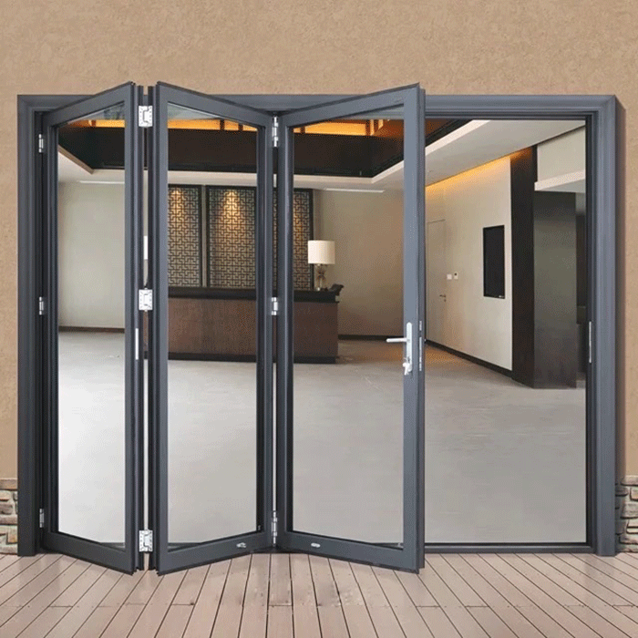 Tải trọng của cửa nhôm 3 cánh khá nhẹ, dễ dàng vận chuyển, lắp đặt