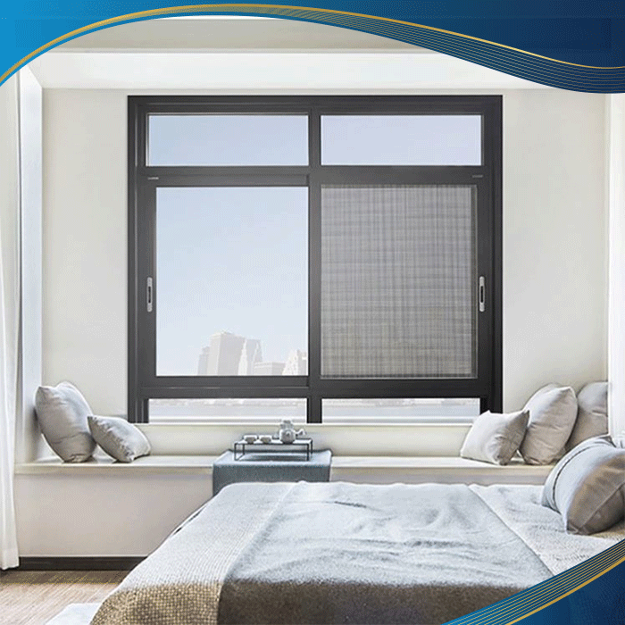 Cửa sổ nhựa lõi thép mở lùa 2 cánh đang được ưa chuộng nhất cho các phòng ngủ