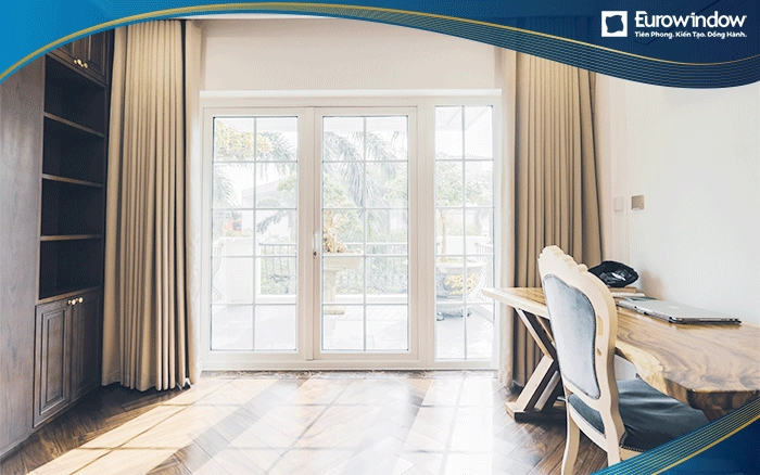 Cửa nhựa lõi thép Eurowindow có nhiều ưu điểm vượt trội so với các loại cửa thông thường.