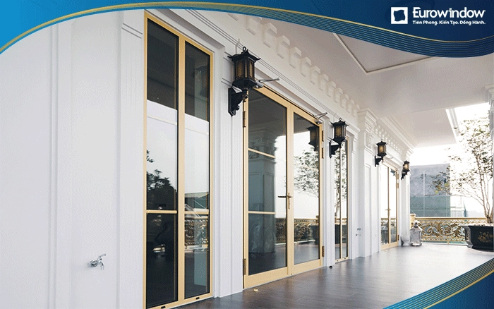 Cửa nhôm Eurowindow được ưa chuộng tại Đà Nẵng.