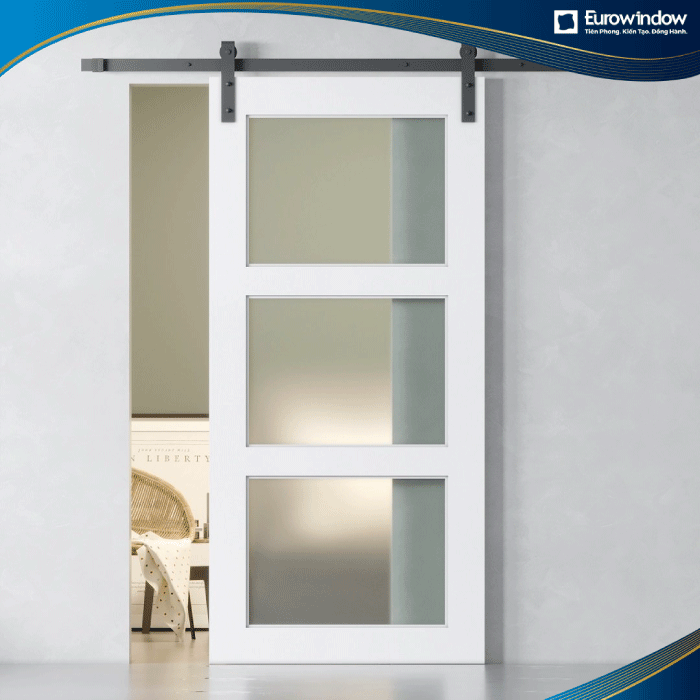 Các mẫu cửa nhôm chia ô 1 cánh