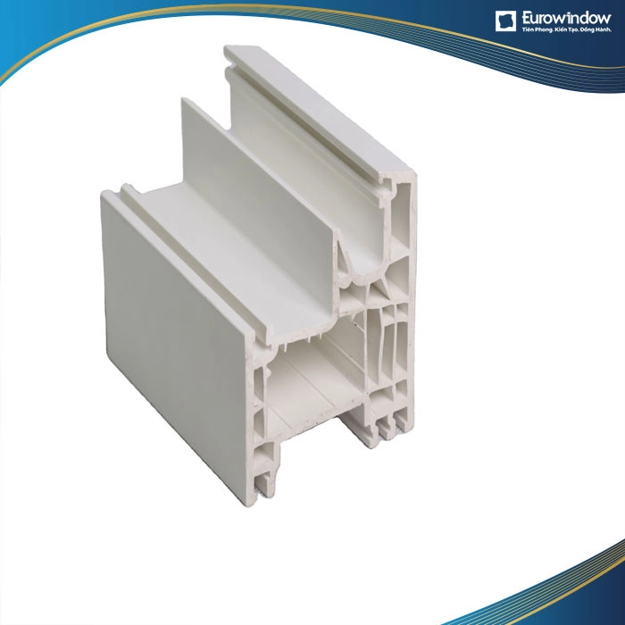 Thanh nhựa uPVC cấu tạo nên cửa nhựa lõi thép