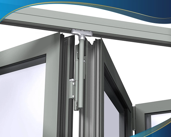 Hệ gioăng cao su kép của cửa đi xếp trượt