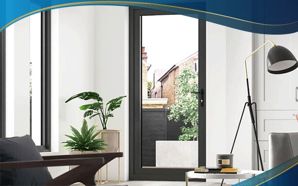 Cửa 1 cánh phòng khách thích hợp cho căn phòng nhỏ, làm cửa đi chính hoặc cửa ban công