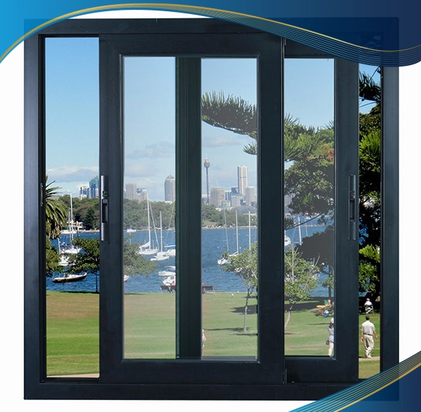 Sang trọng - Đẳng cấp với mẫu cửa sổ nhựa Eurowindow mở lùa 2 cánh màu nâu đen