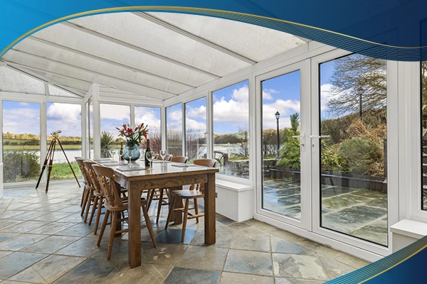 Mẫu cửa nhựa Eurowindow màu trắng rất được ưa chuộng ở các công trình nhà ở