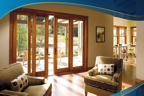 Ấm cúng, nhẹ nhàng với cửa đi nhựa Eurowindow màu gỗ