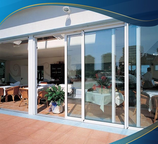 Cửa nhựa Eurowindow được sử dụng tại công trình nhà hàng