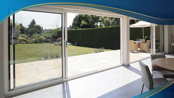 Cửa nhựa lõi thép 2 cánh mở trượt với cấu tạo chính là các thanh nhựa uPVC