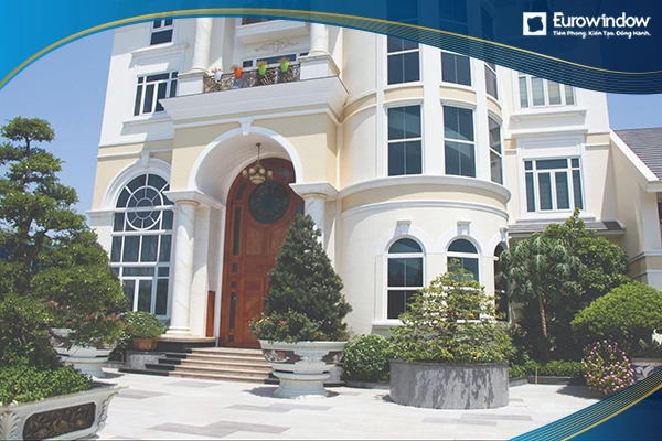 Kết hợp hài hoà các loại cửa nhựa lõi thép