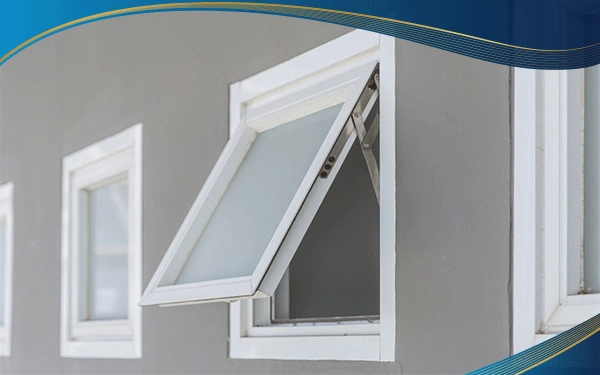 Cửa sổ nhựa lõi thép mở hất 1 cánh được ứng dụng nhiều tại Nha Trang