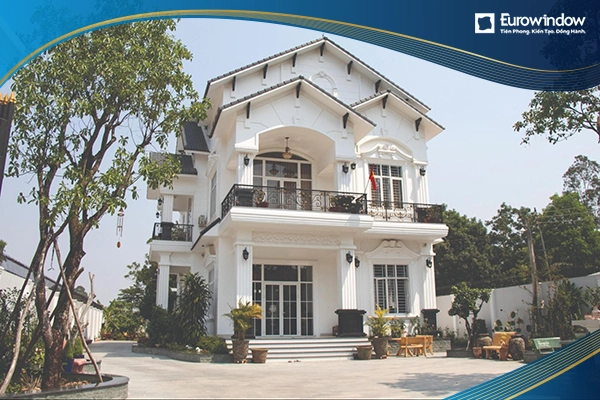 Cửa nhựa lõi thép uPVC tạo được sự sang trọng cho không gian sở hữu