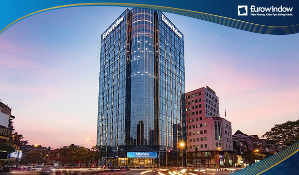 Eurowindow là thương hiệu cung cấp cửa nhựa lõi thép với 20 năm kinh nghiệm và là thương hiệu hàng đầu Việt Nam