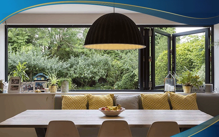 Cửa sổ lùa xếp trượt 3 cánh