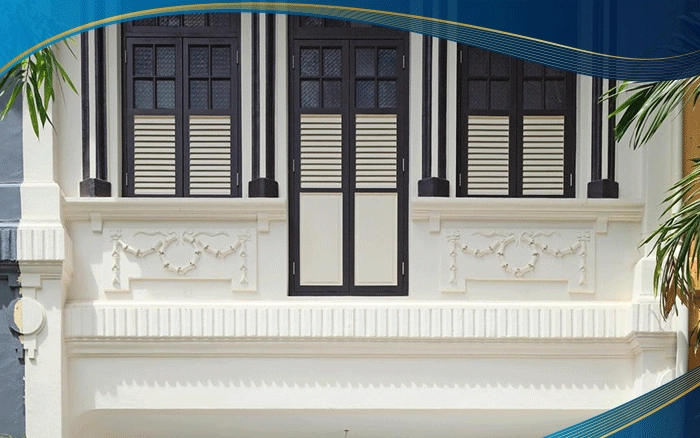 Cửa sổ nhựa lõi thép 2 cánh mở quay có thêm vách kính cố định