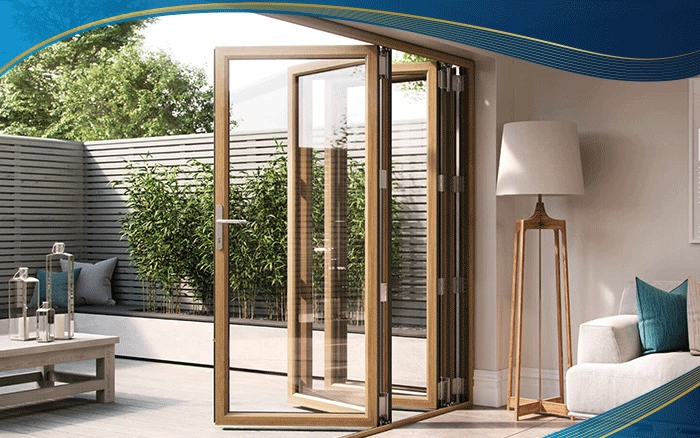 Cửa đi xếp trượt 3 cánh màu cafe đem đến sự may mắn cho gia chủ mệnh Thổ thường được lắp đặt tại vị trí ra vào cửa chính hoặc ban công