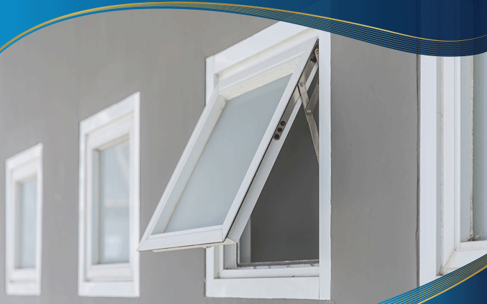 Cửa sổ nhựa uPVC 1 cánh được lắp đặt ở các lối đi cầu thang bộ hoặc phòng tắm có diện tích nhỏ