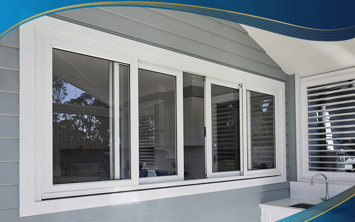 Cửa sổ nhựa uPVC 4 cánh màu trắng là dòng sản phẩm cao cấp của Eurowindow thiết kế với nhiều kích thước, kiểu dáng khác nhau